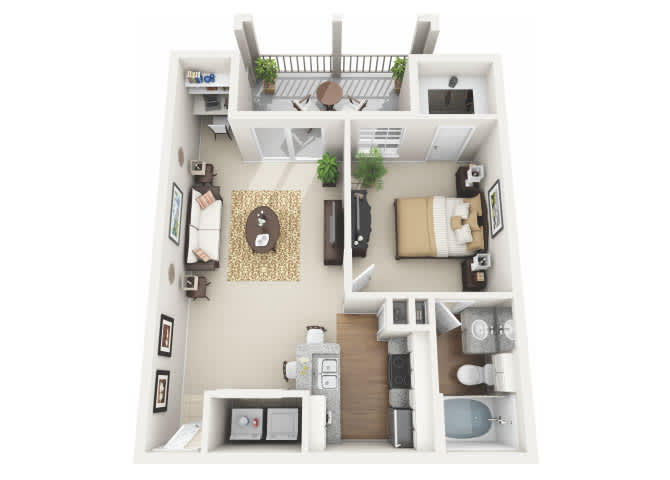 A1 floor plan