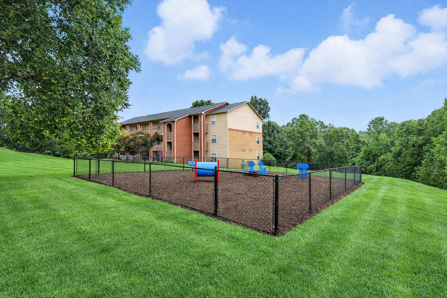 Dog park at Mooresville Station