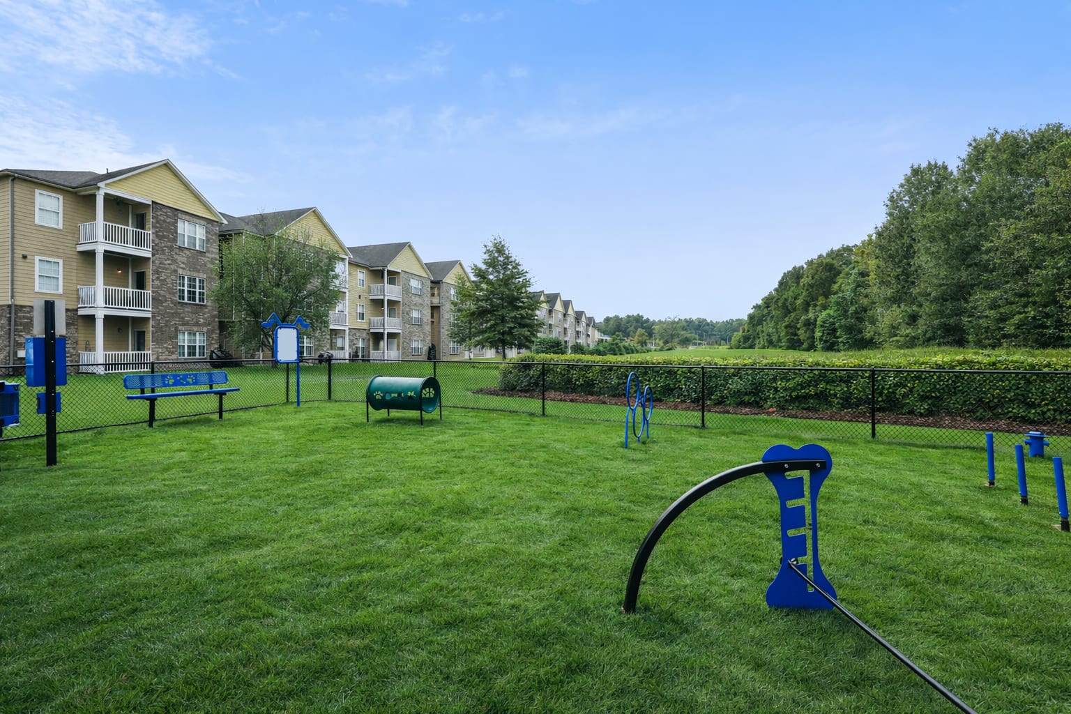 Dog park at The Orleans at Walnut Grove (1 of 2)