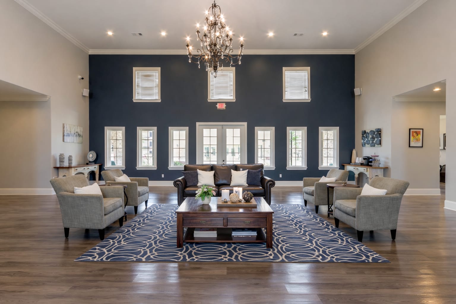 Lobby at The Orleans at Walnut Grove