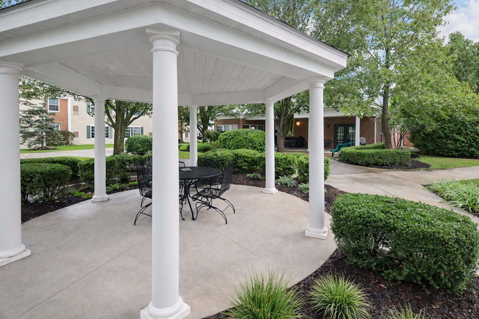 Grill area at Wellington Village