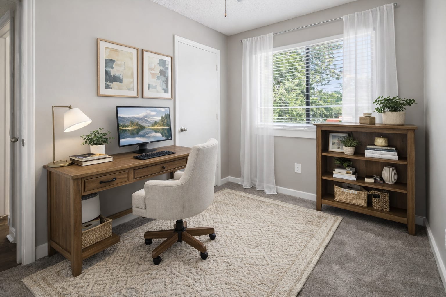 Work space at Crestview Huntington