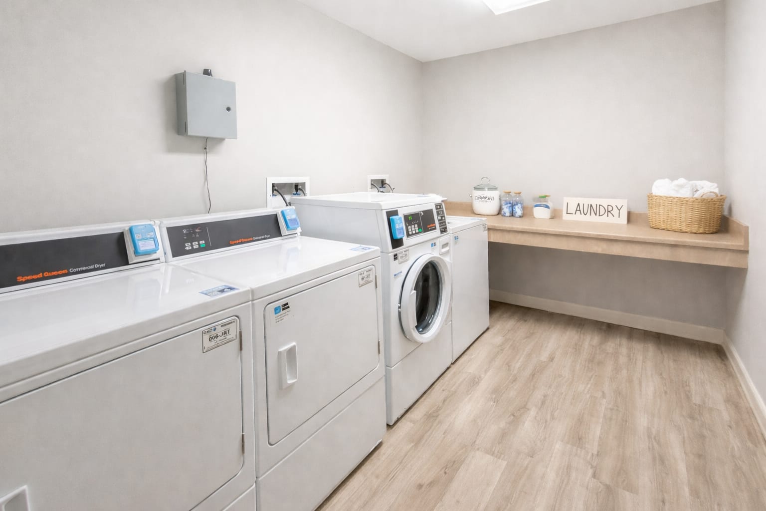 Laundry room at Wellington Village