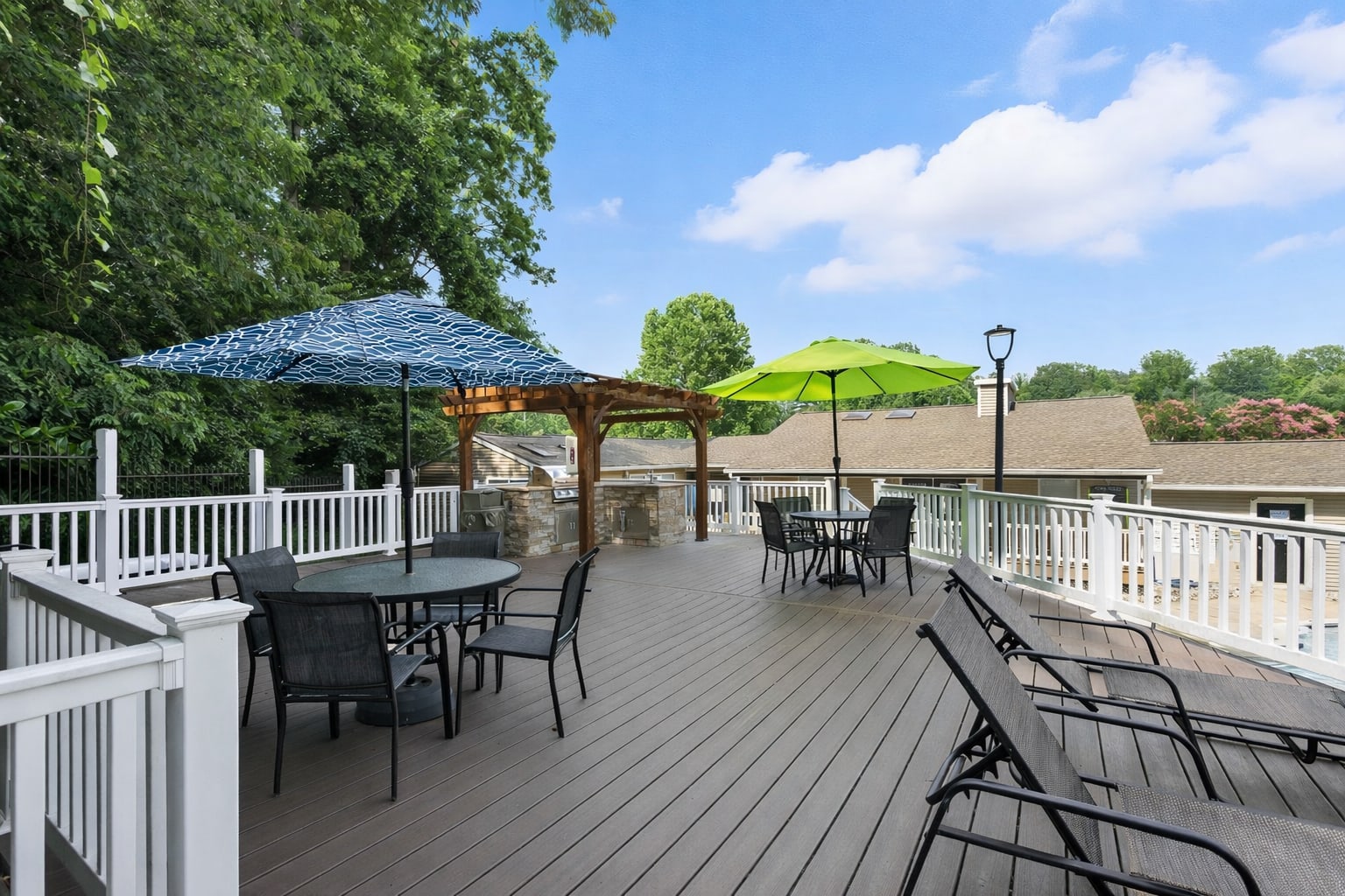 Grill area at Greens at Hollymead (2 of 2)