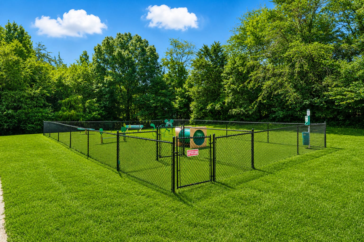 Dog park at Stonewood