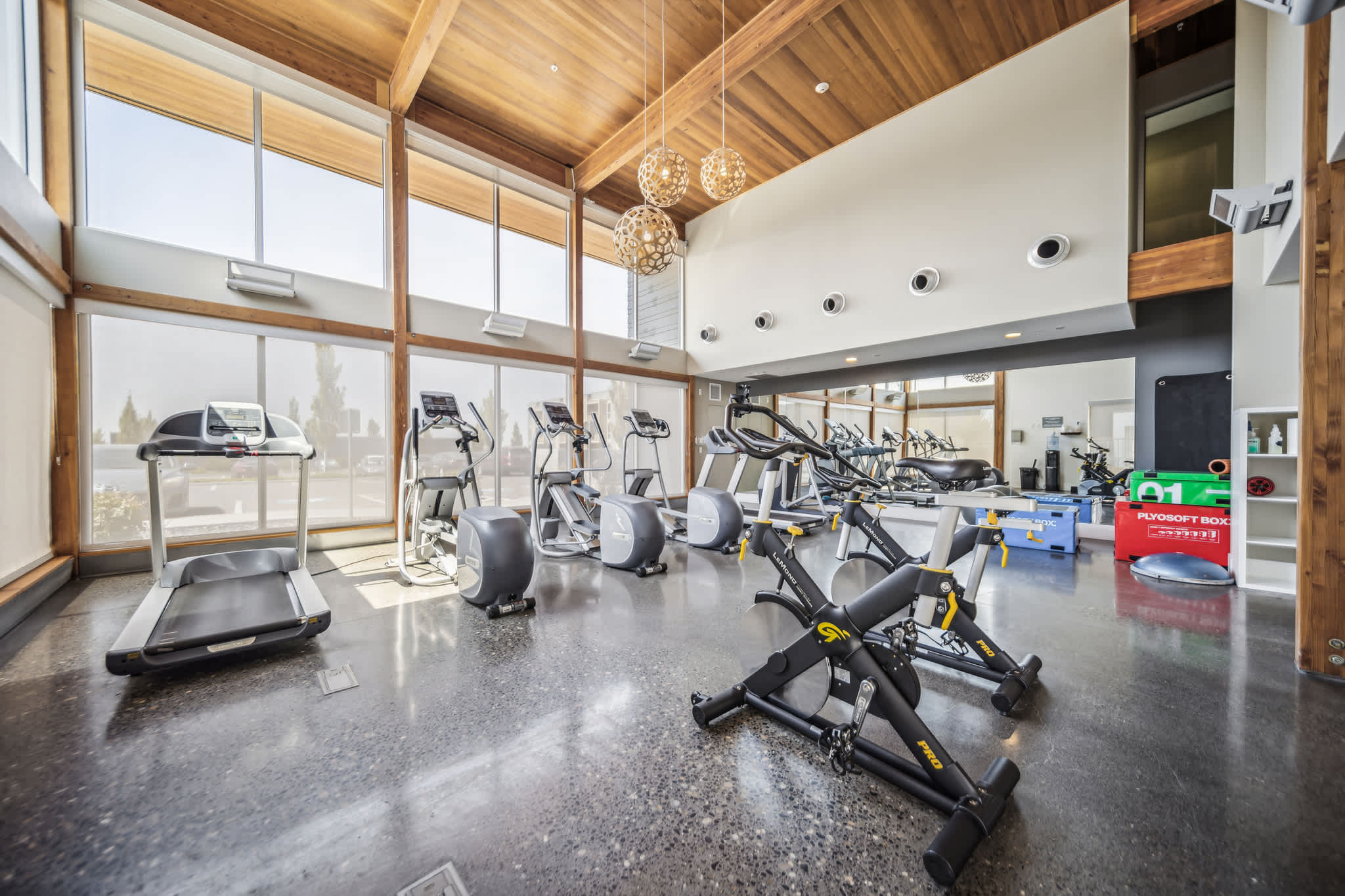 Gym at The Lofts at Innovation Center (2 of 3)
