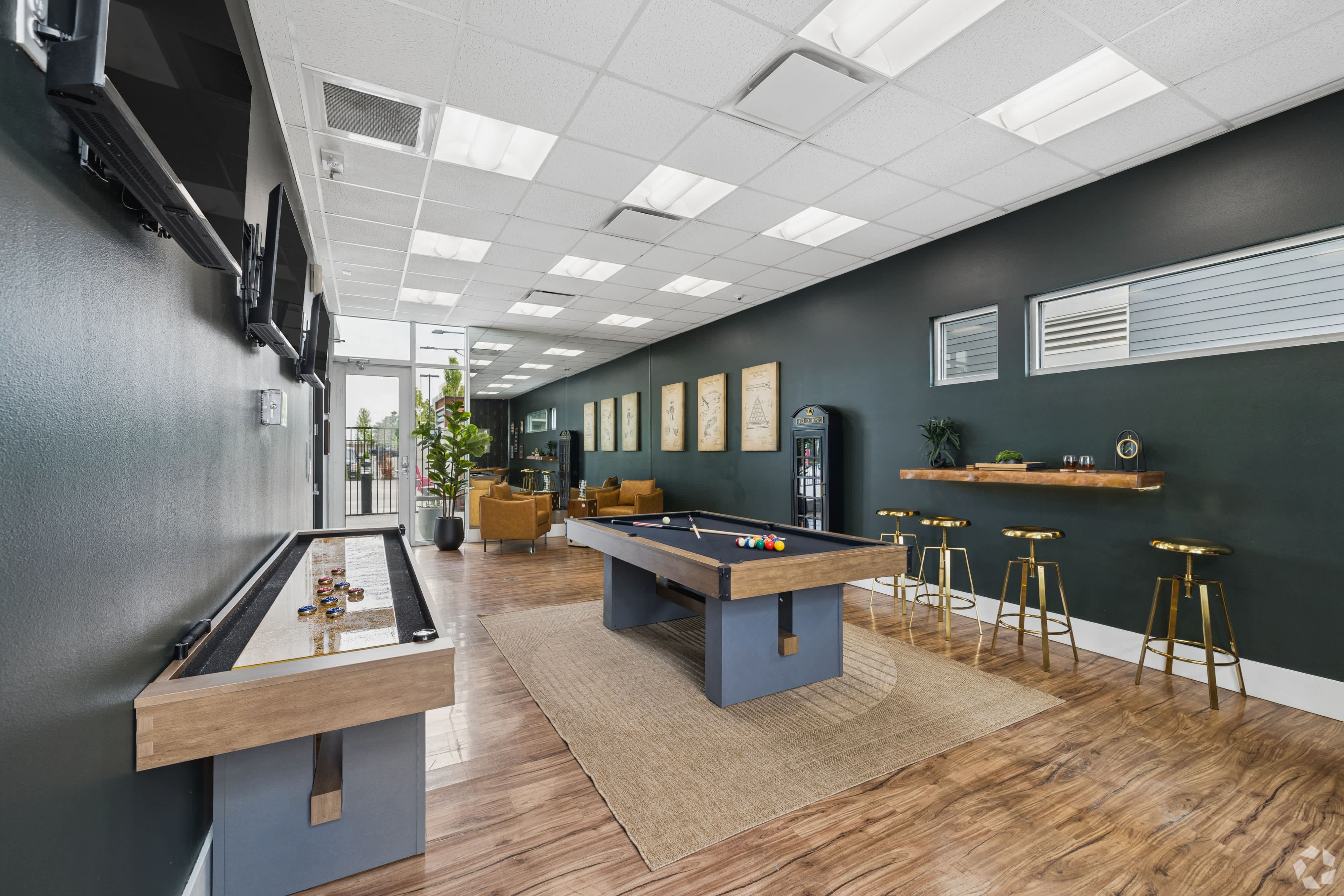Game room at The Lofts at Innovation Center (2 of 6)