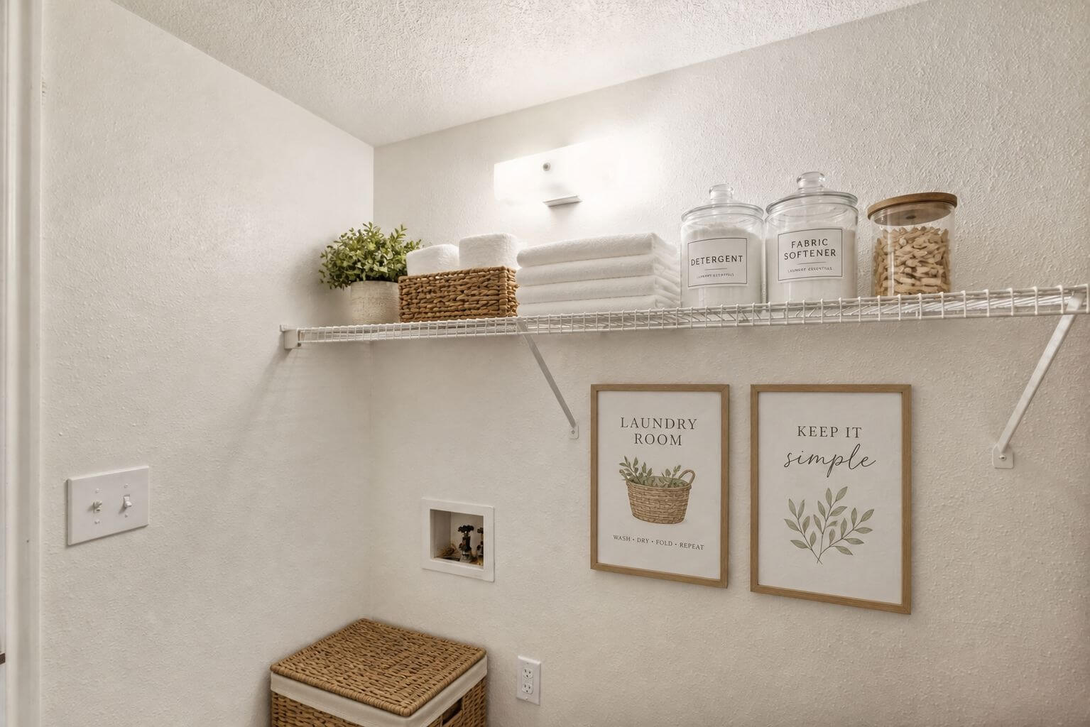 Laundry room at Riverwalk