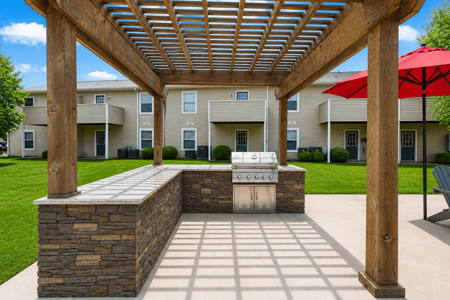 Grill area at Marion Ridge (2 of 3)