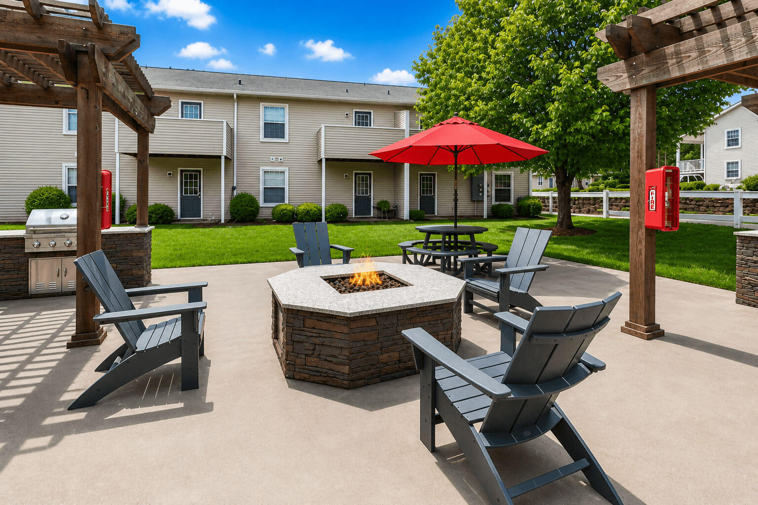 Grill area at Marion Ridge (3 of 3)