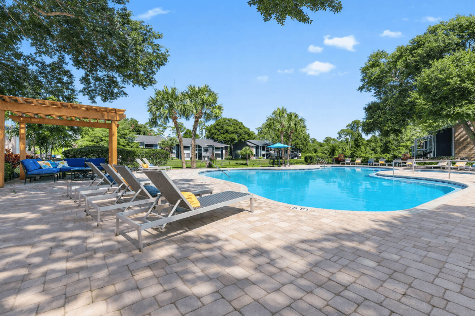 Pool at Epic Apartments (3 of 3)