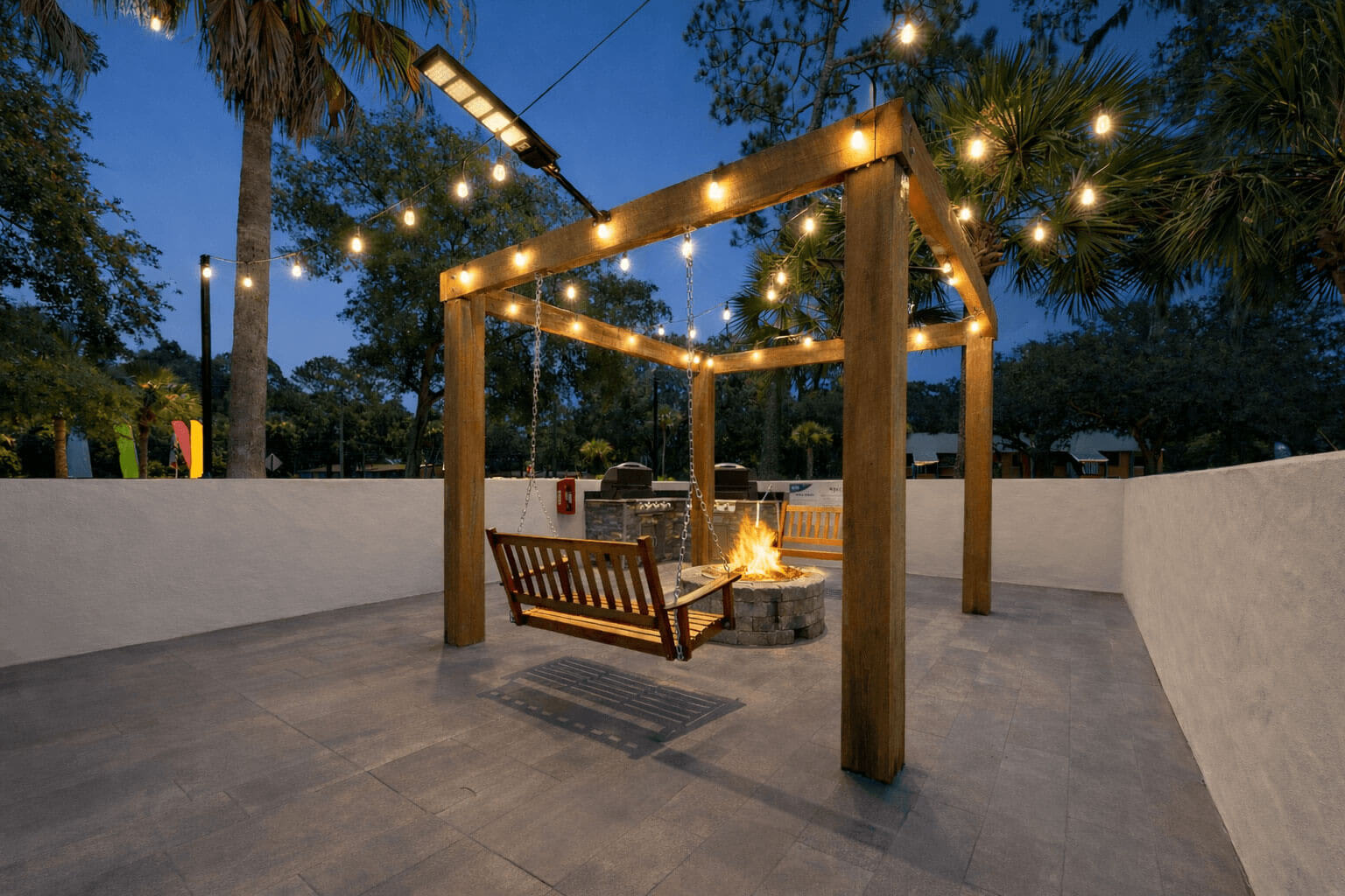 Grill area at Epic Apartments (1 of 2)