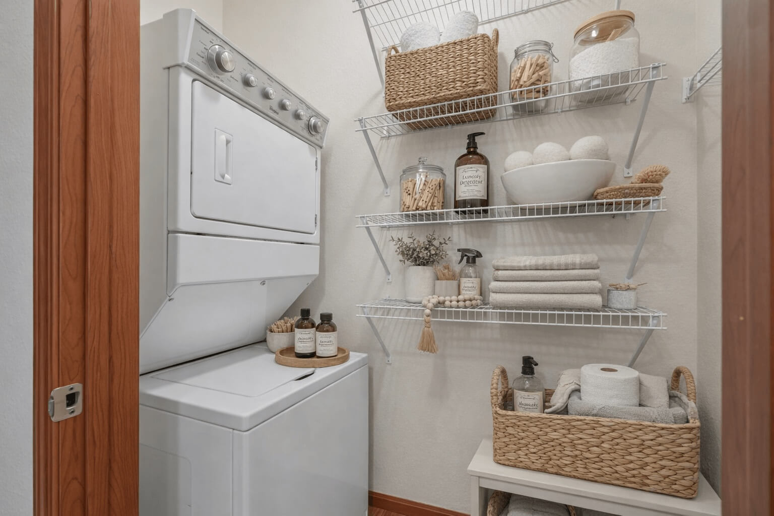 Laundry room at Estates at Arbor Oaks (1 of 2)