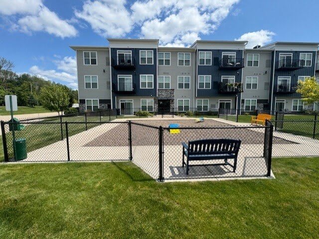 Dog park at Crossroads at Elm Creek