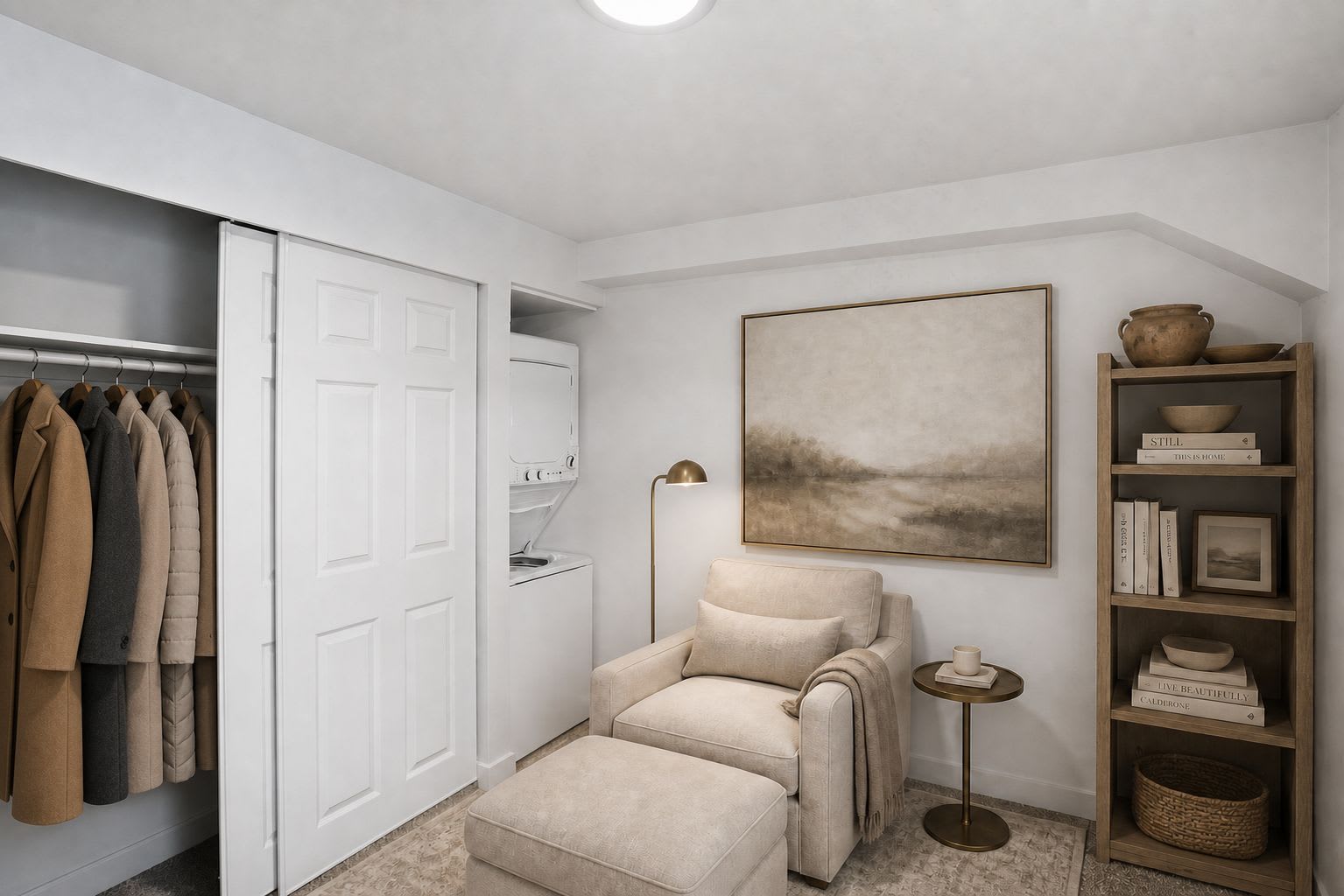 Laundry room at Park Station