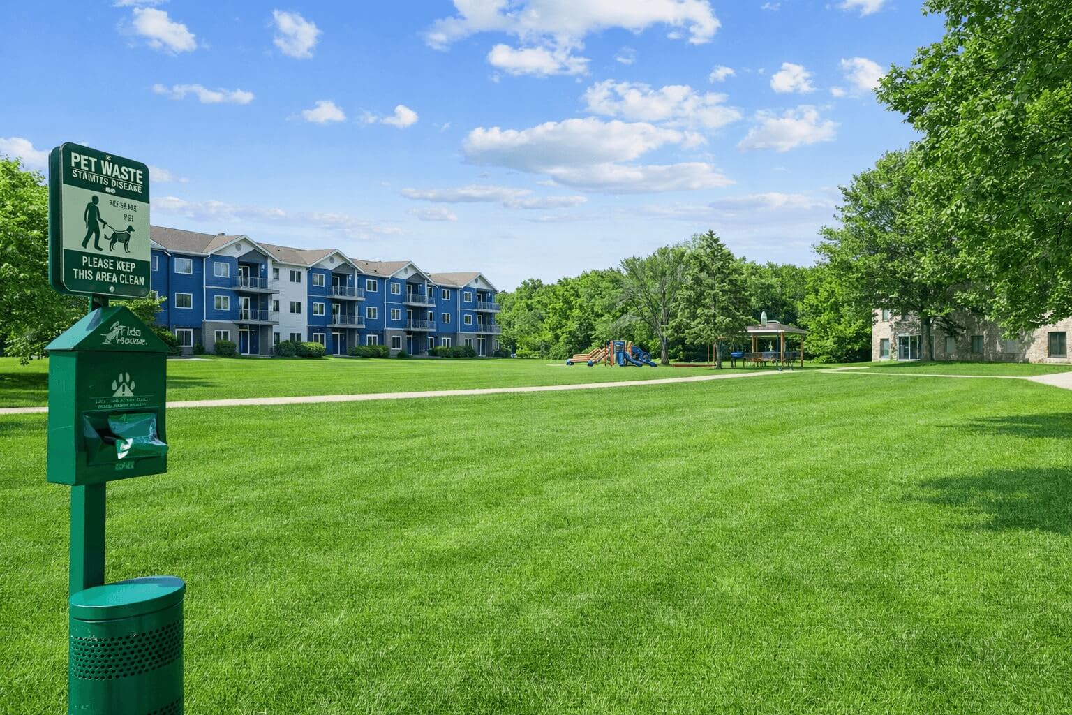 Dog park at Elm Creek