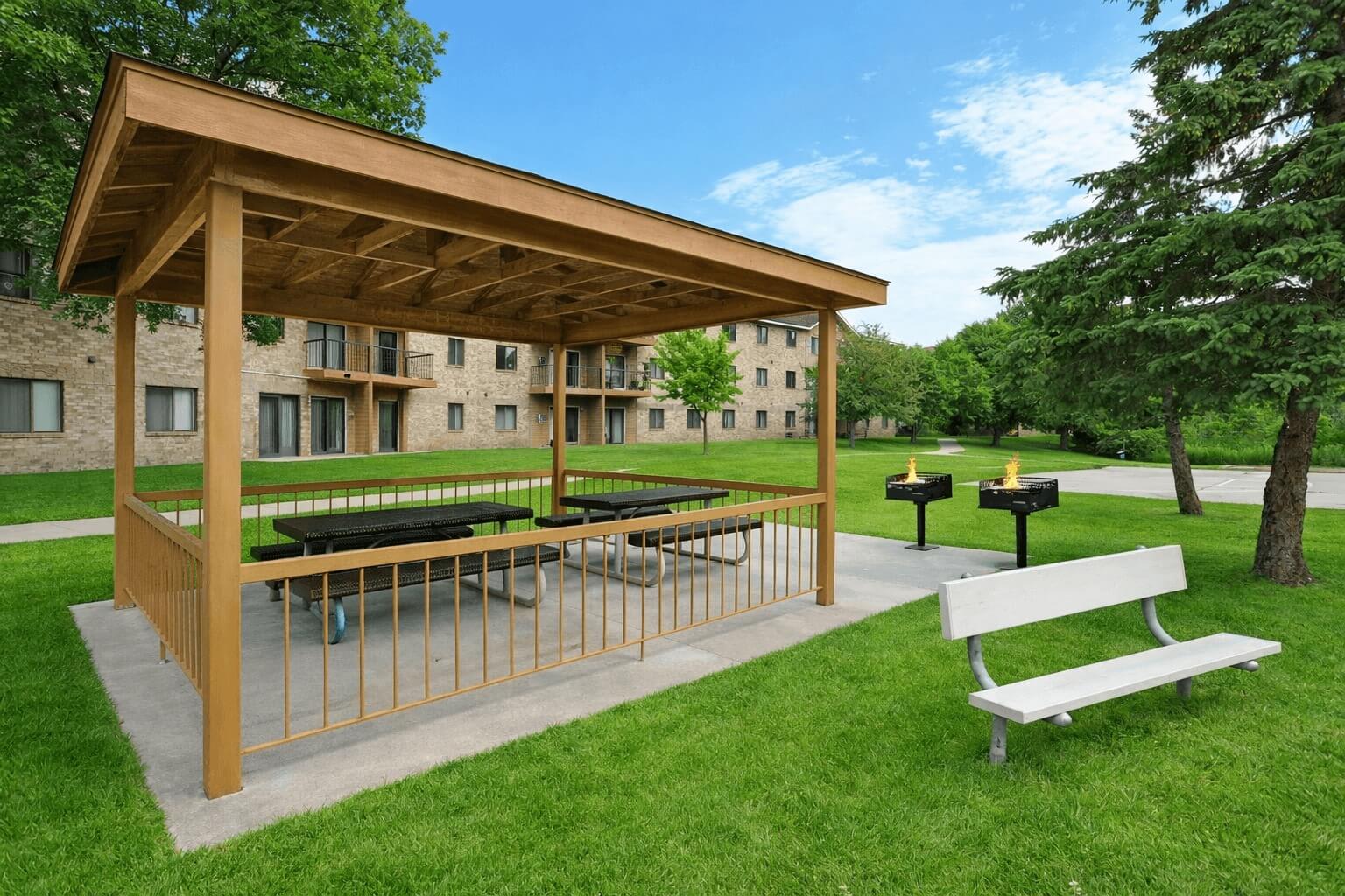 Grill area at Elm Creek (1 of 2)