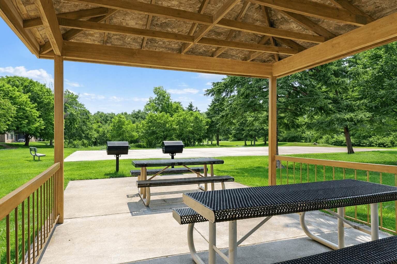 Grill area at Elm Creek (2 of 2)