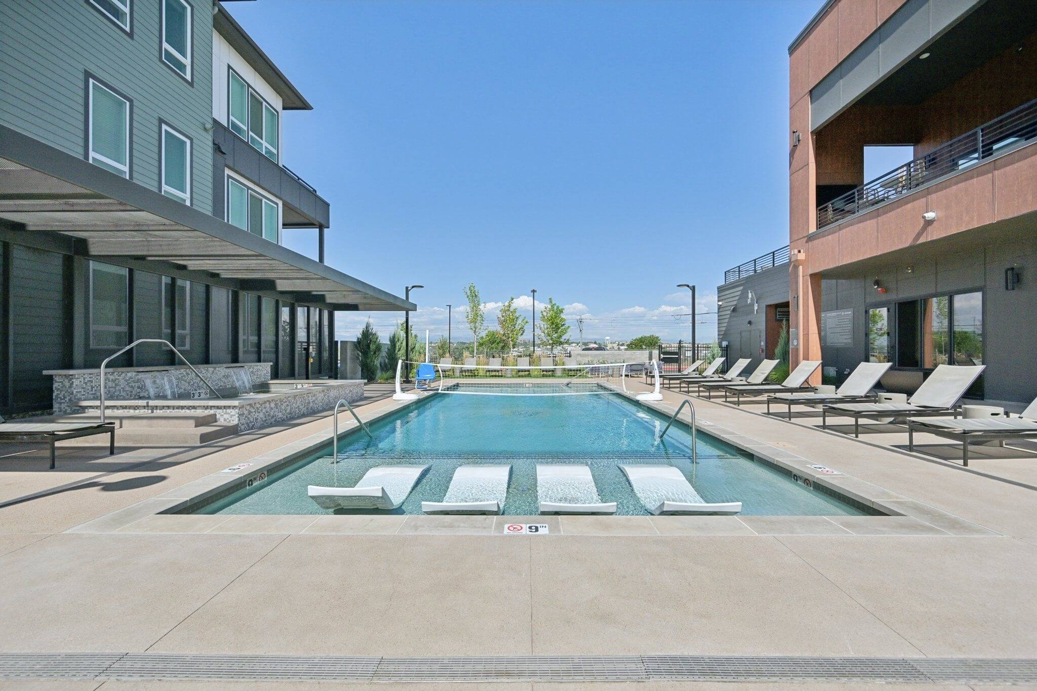 Pool at Sequel Apartment Homes