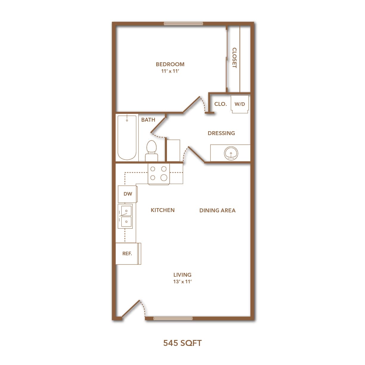 A1 floor plan