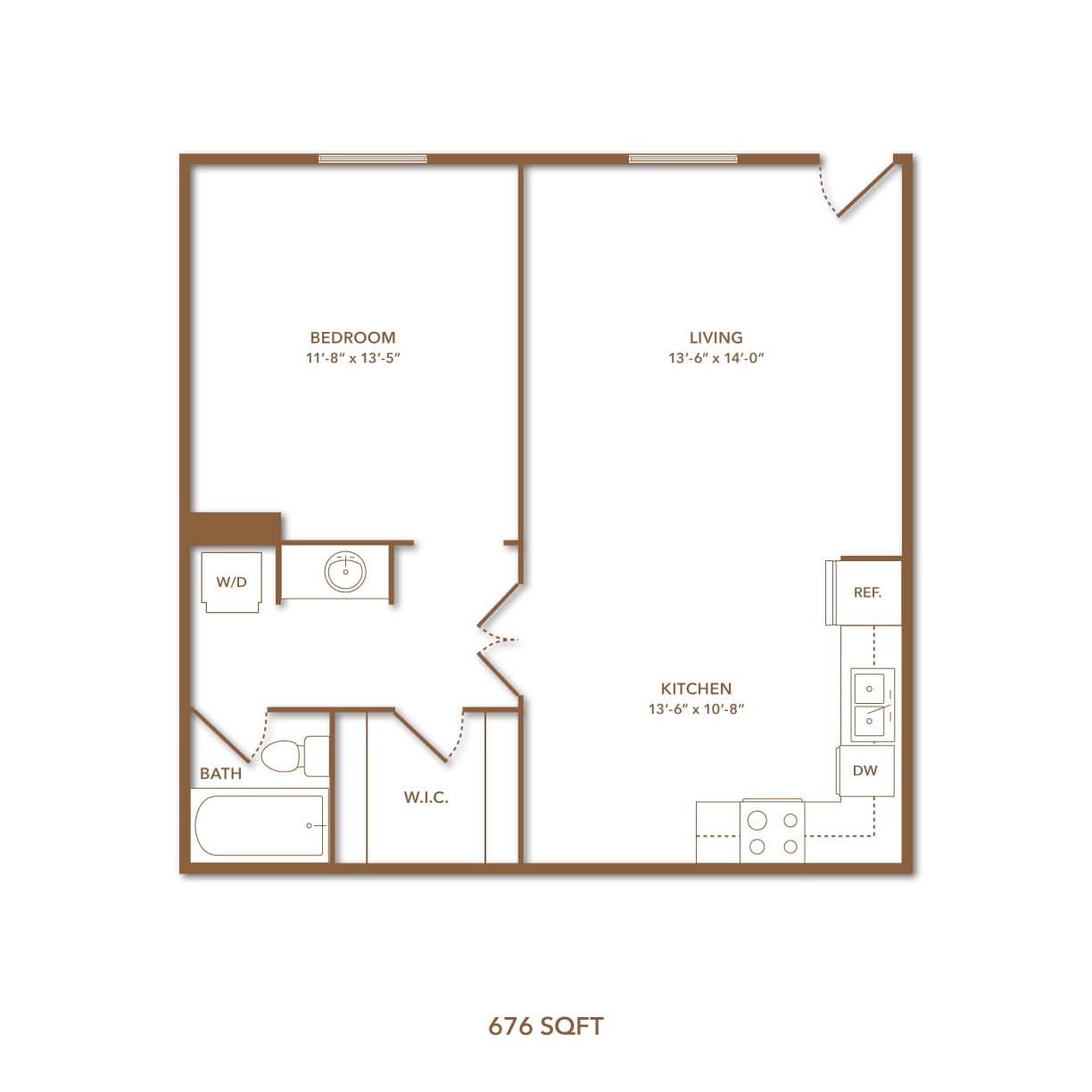 A2 floor plan