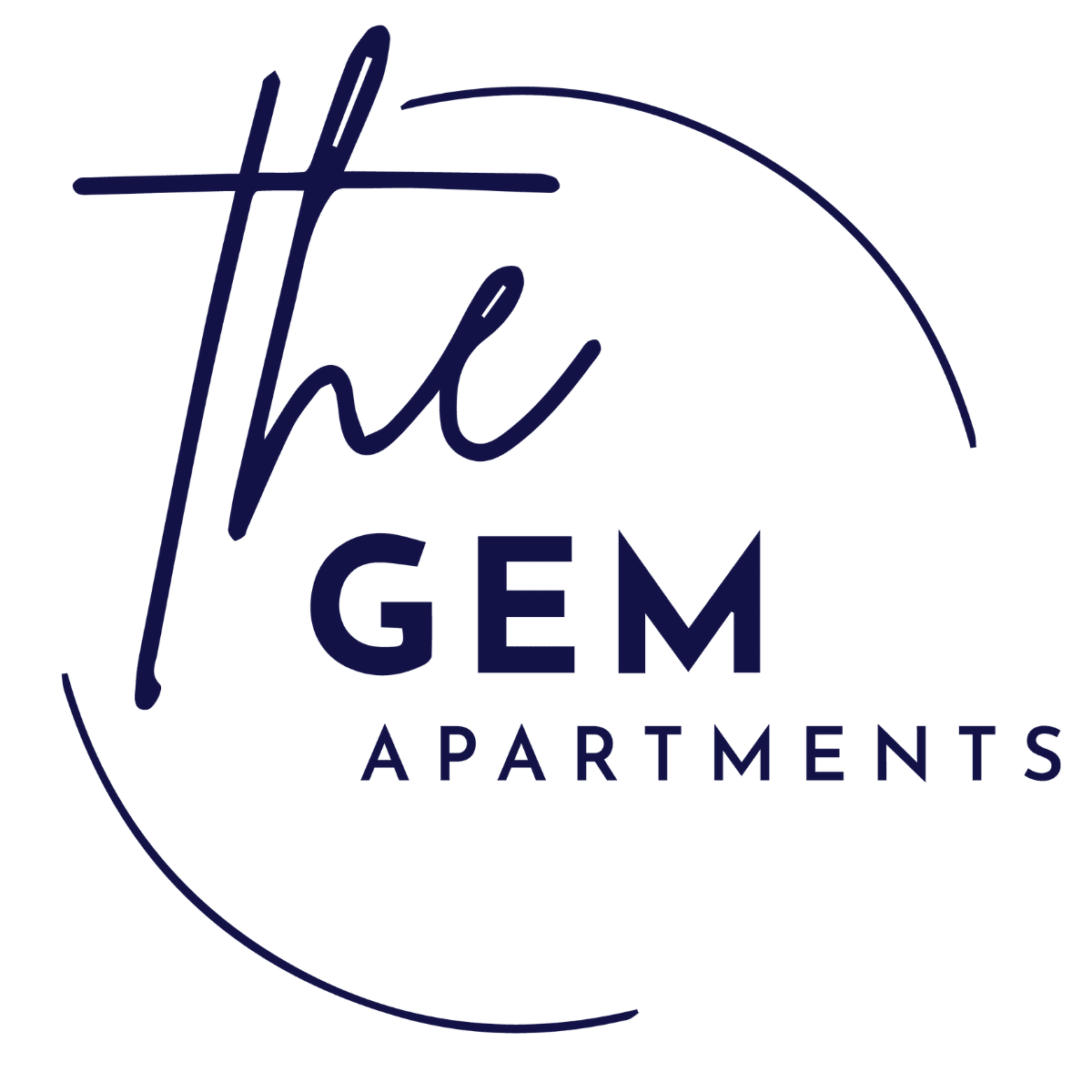 Apartment or Hotel Logo in Luxury Style - TemplateMonster