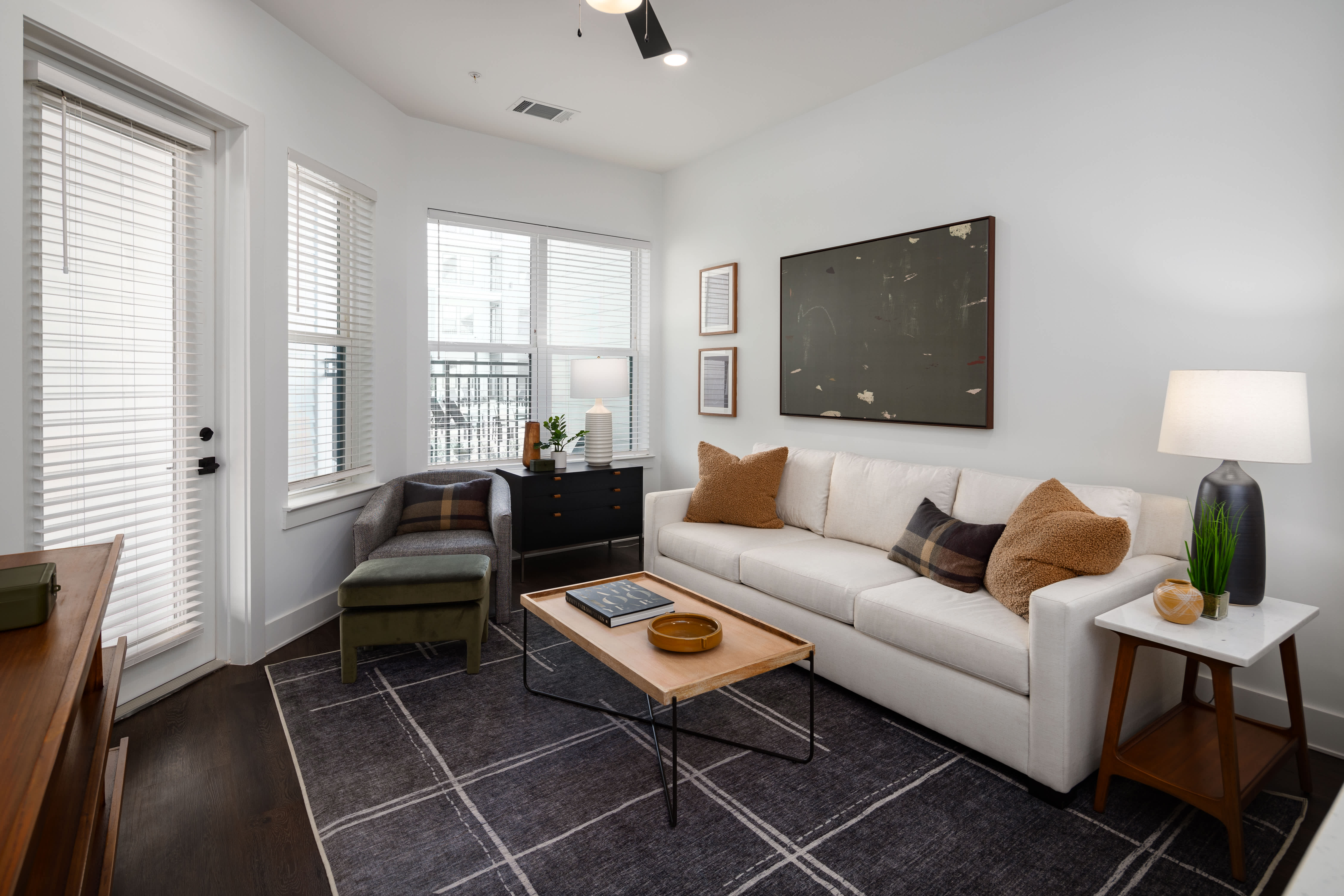 Resident billiards lounge with TVs at The Argos Apartments - Atlanta, GA