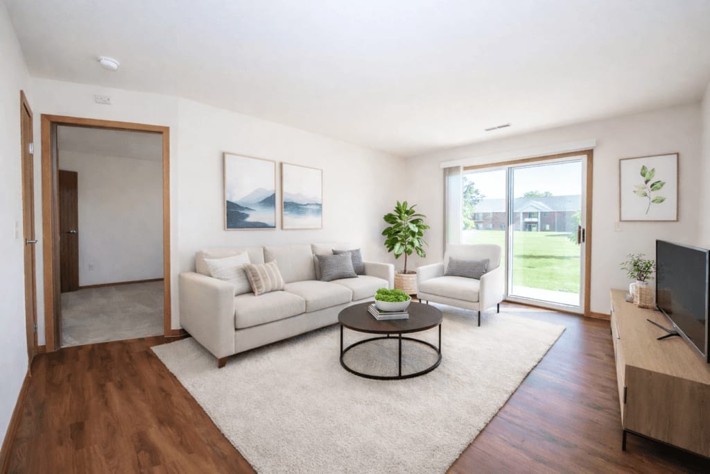 Renovated Living Room