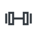 A fitness center icon.