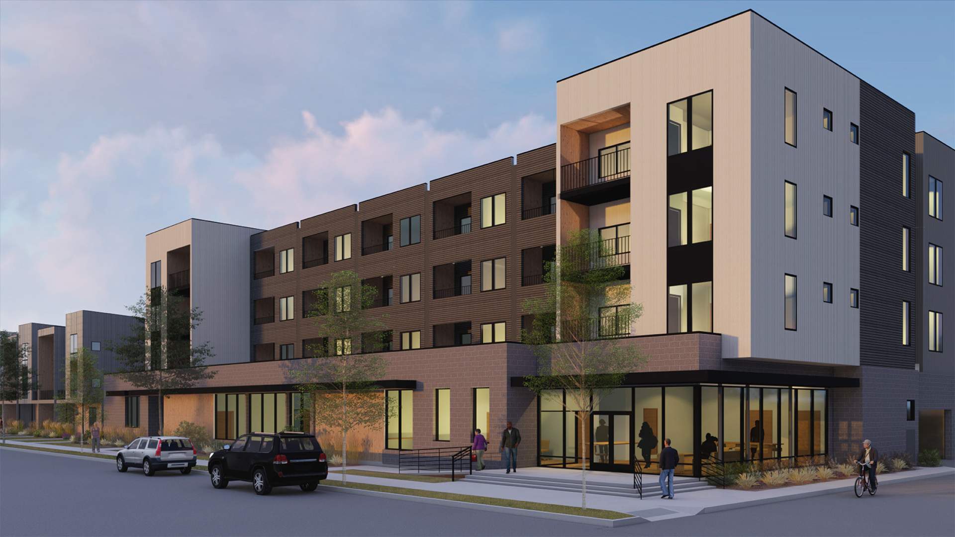 Highmark Bozeman exterior rendering - Bozeman, MT