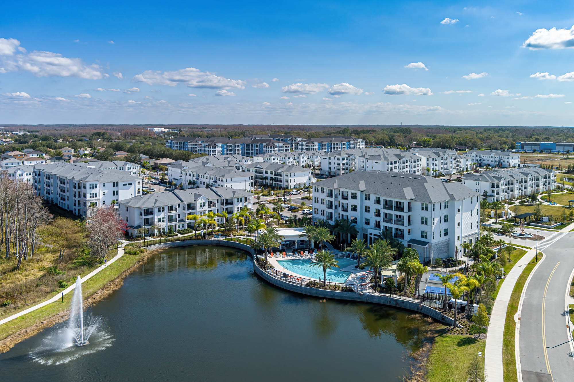 Altis Grand Suncoast aerial exterior view - Land O' Lakes, FL