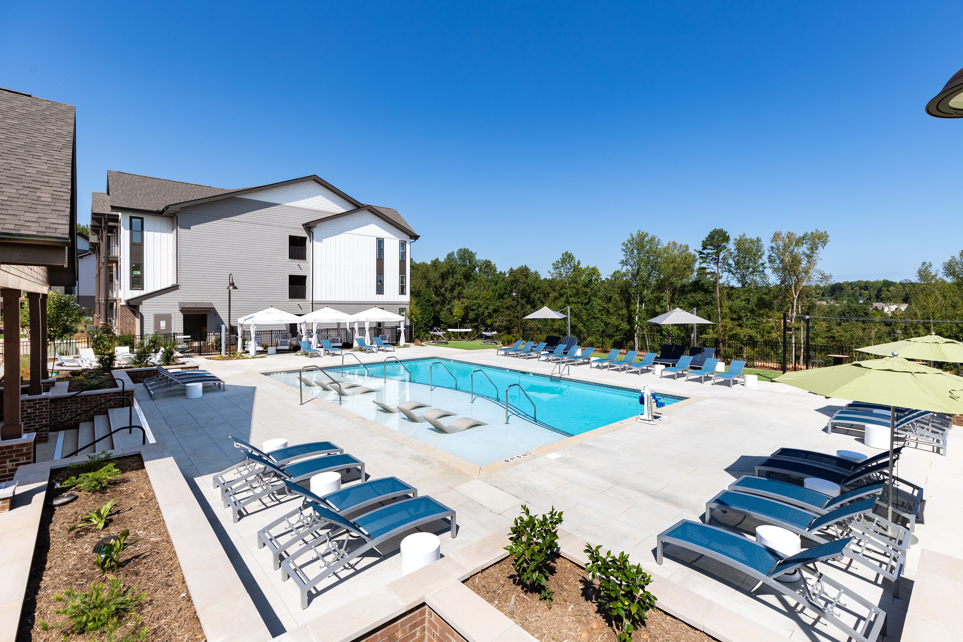 The Banks at Mt. Holly Apartments exterior view - Belmont, NC