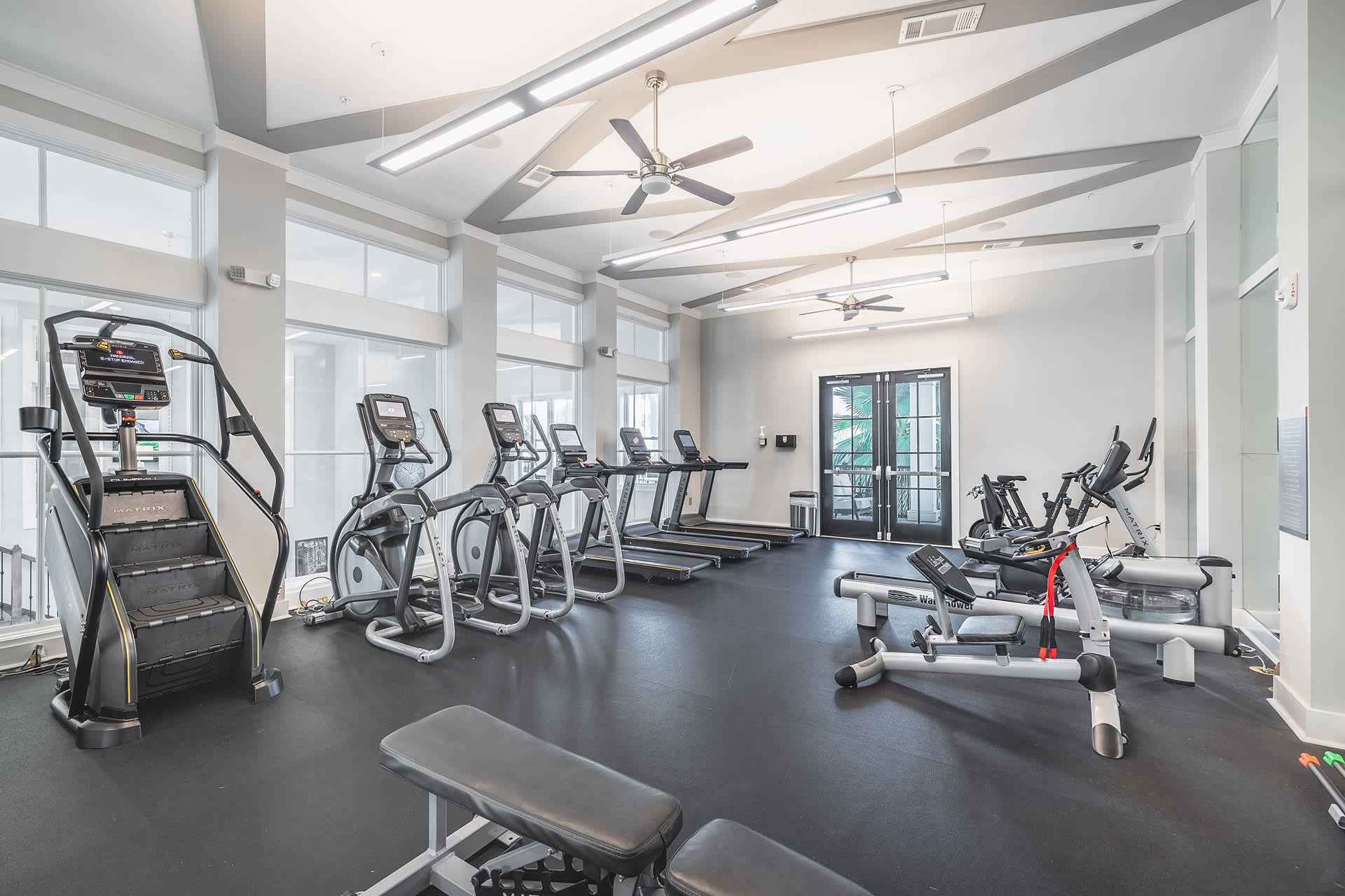 The Grove at Carolina Park Apartments fitness center - Mount Pleasant, SC