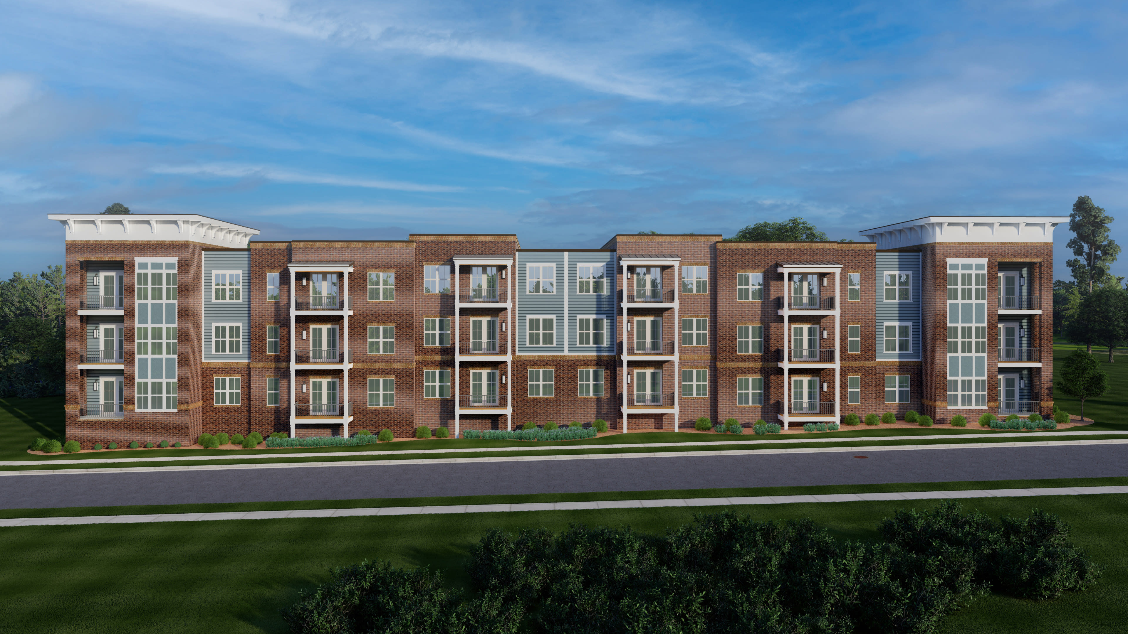 Crest at Burkitt Ridge hero exterior view - Cane Ridge, TN