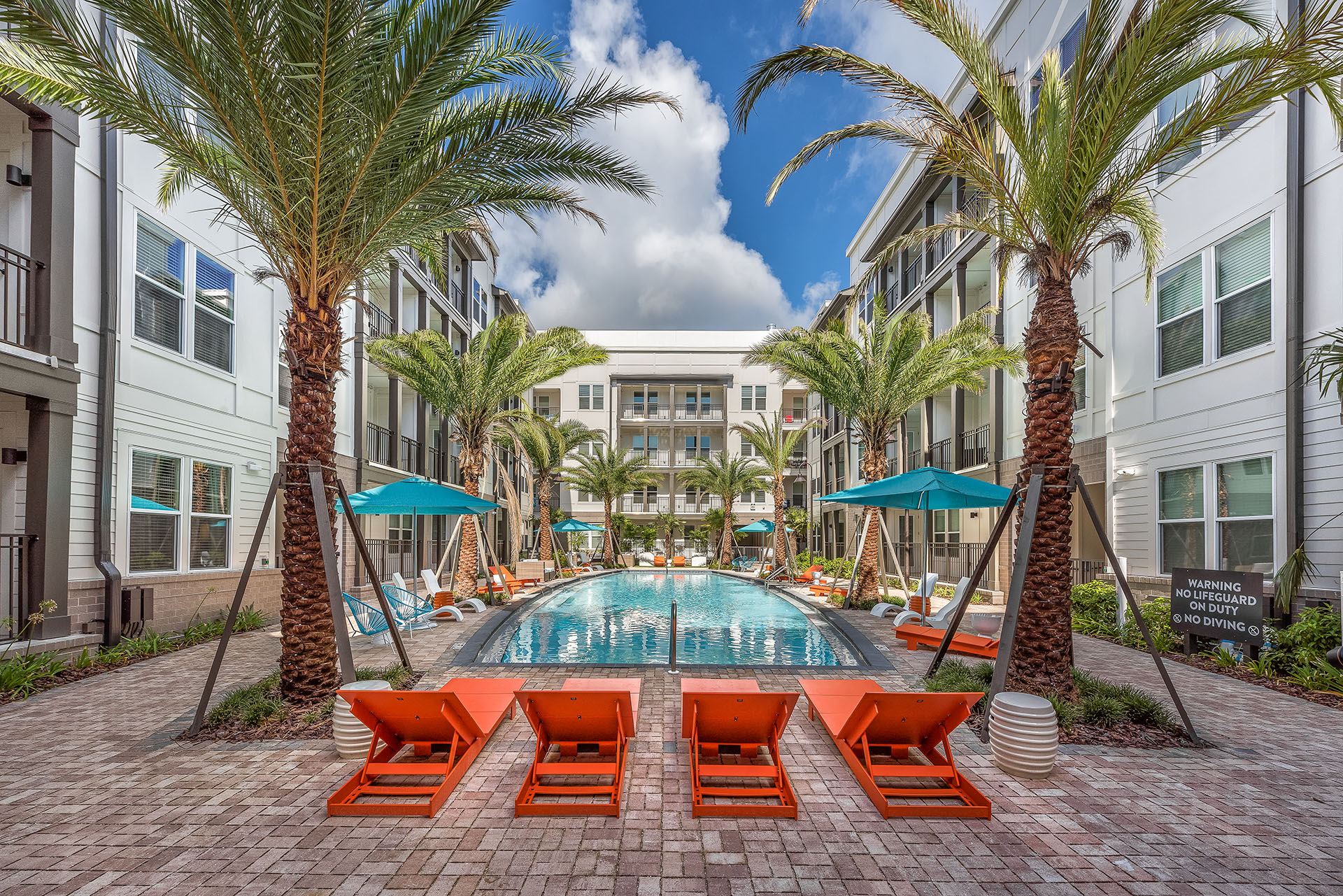 Havana Square Apartments pool - Tampa, FL