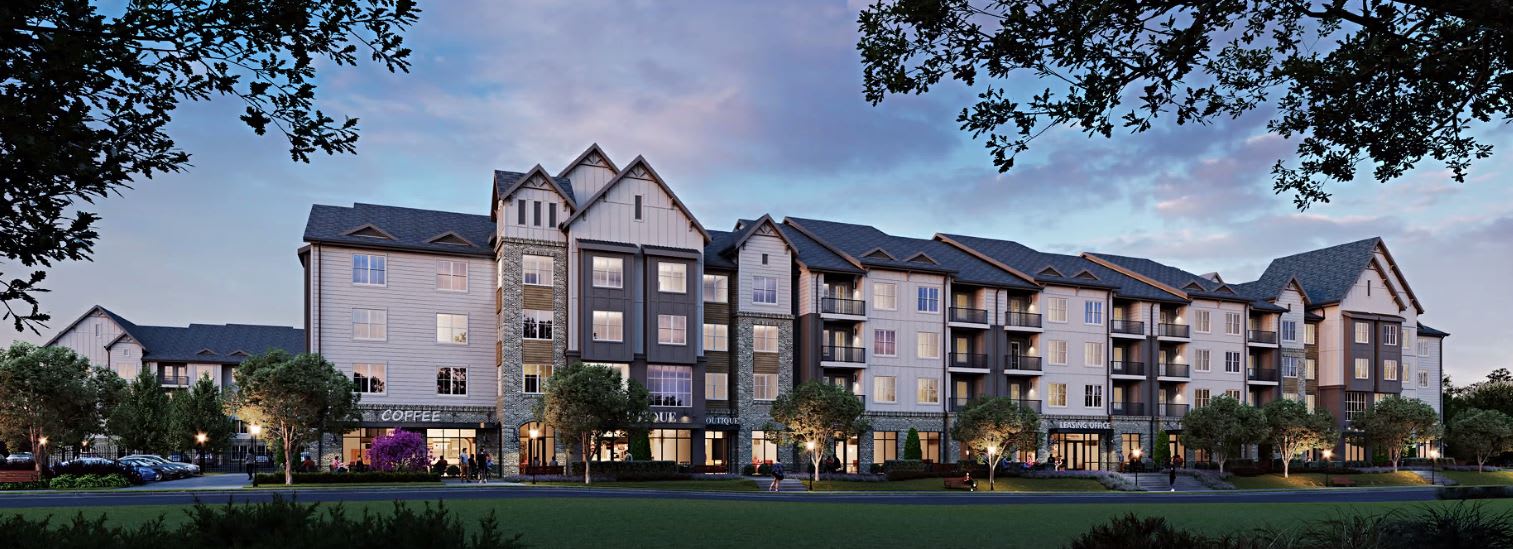 The Dempsey Apartments exterior rendering - Madison, AL