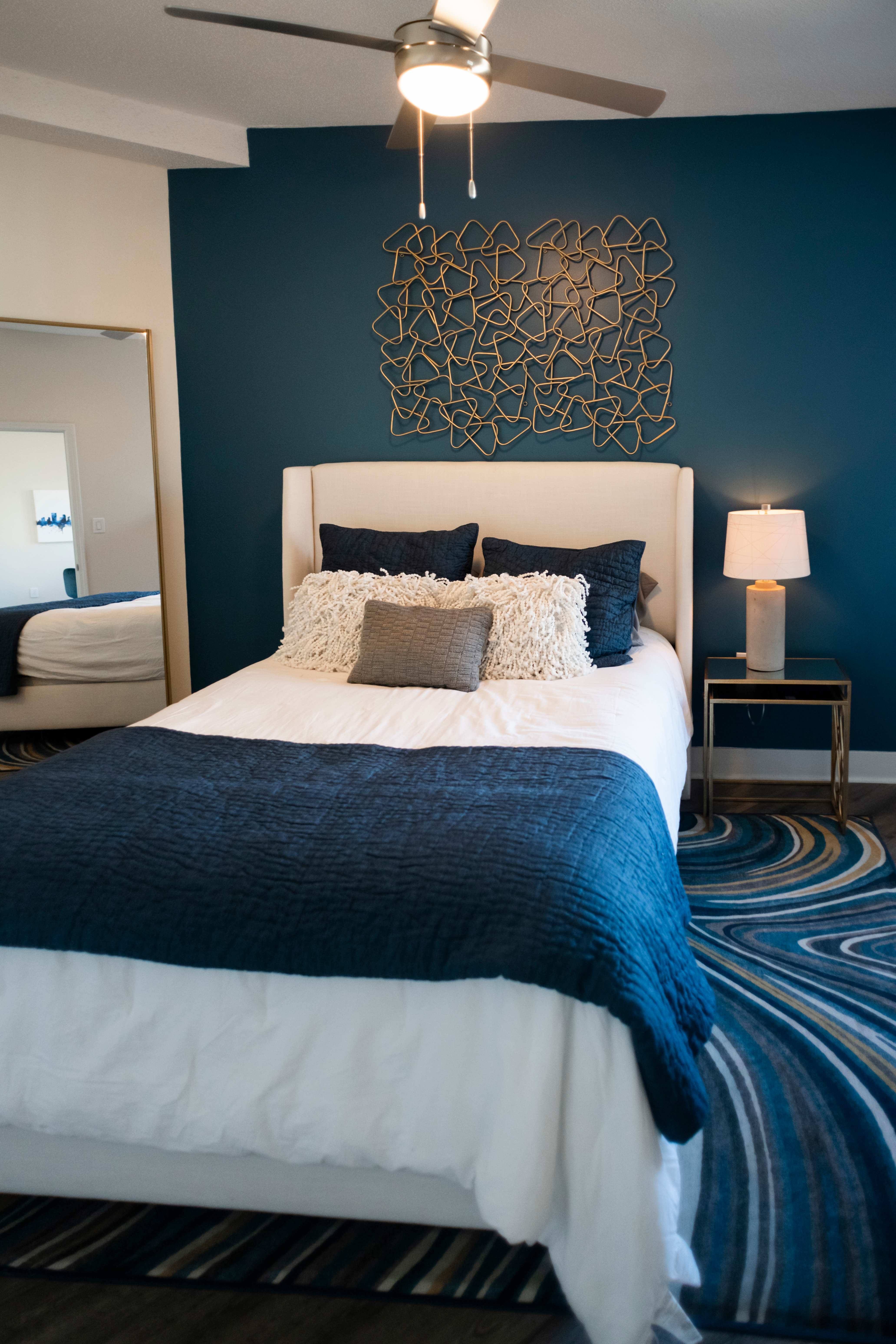 Gayoso House at Peabody Place bedroom interior - Memphis, TN