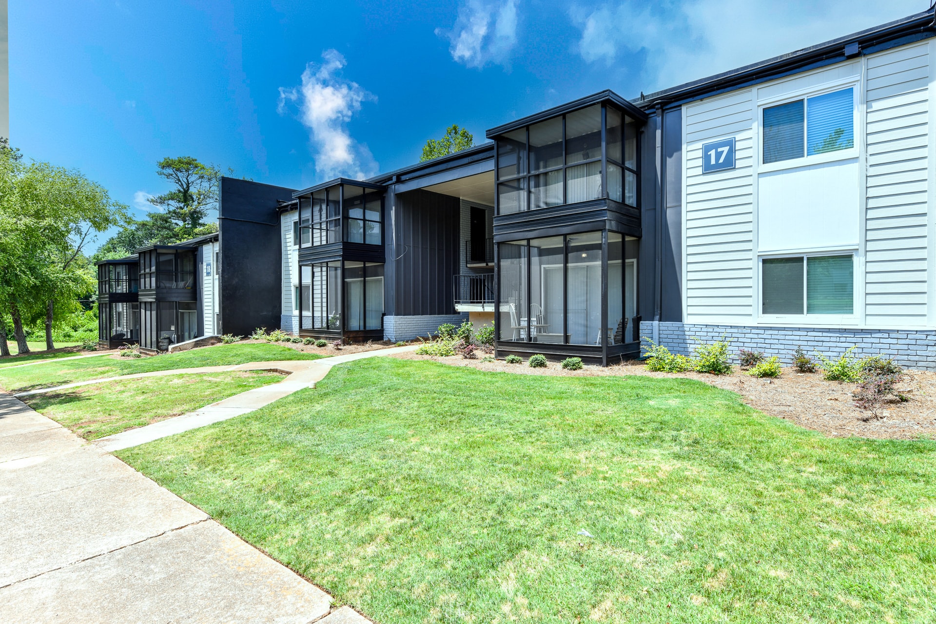 The Flats @ 1885 Apartments exterior buildings - Lake City, GA