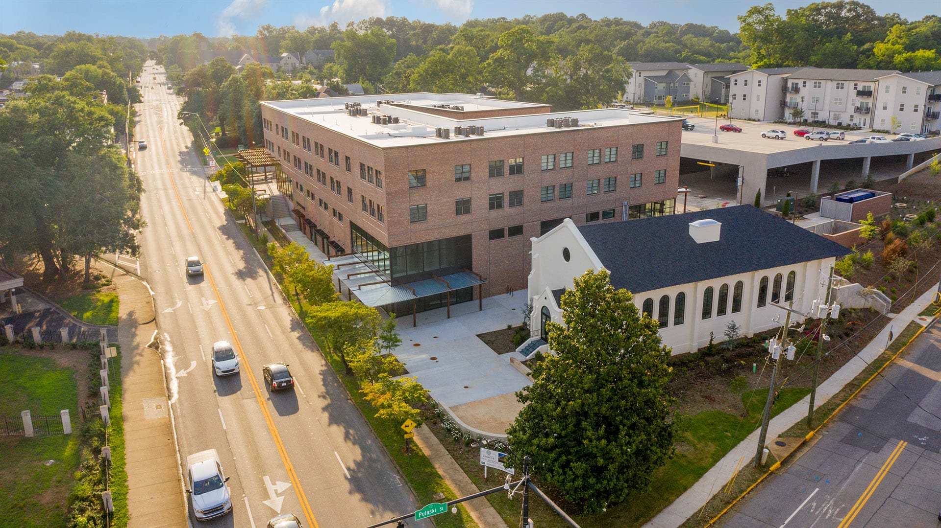 100 Prince Apartments exterior view - Athens, GA