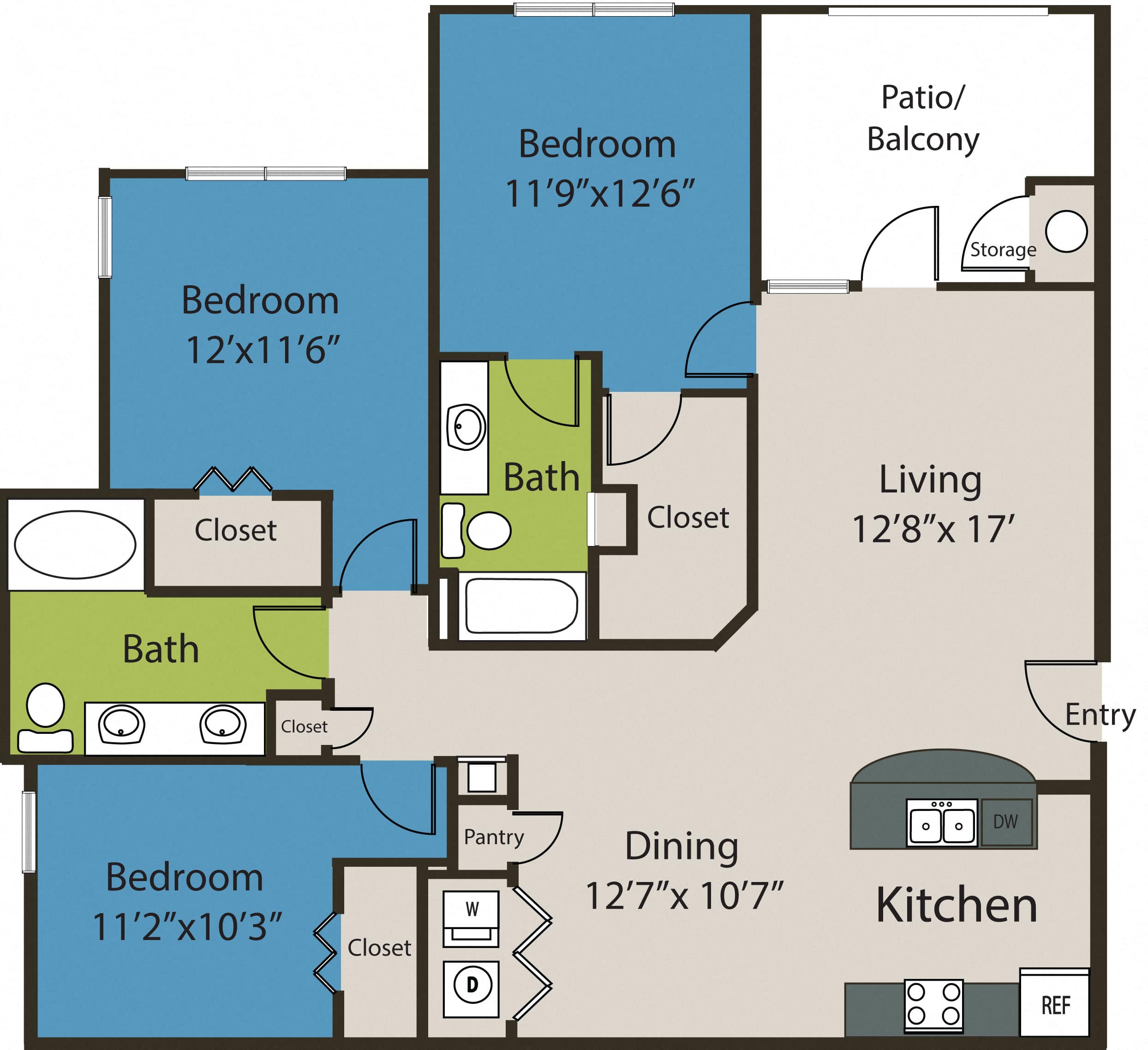 C1 floor plan