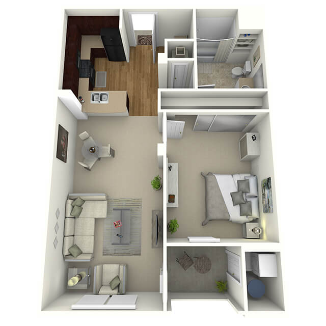 A2 floor plan