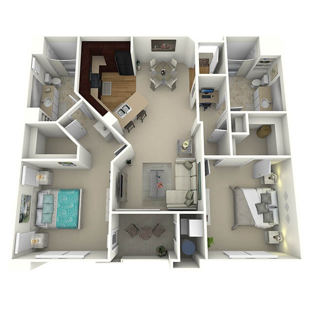 B2 floor plan