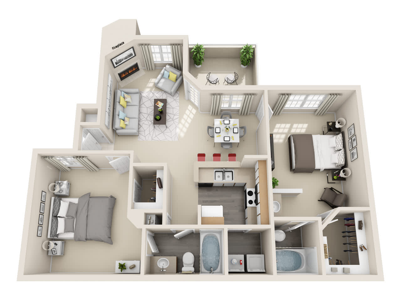 A1 floor plan