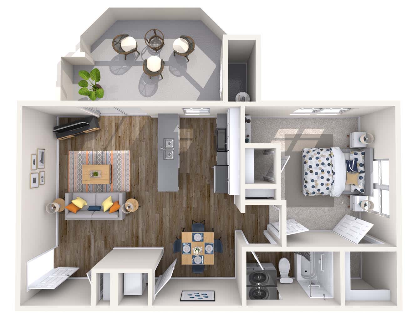 A1 floor plan