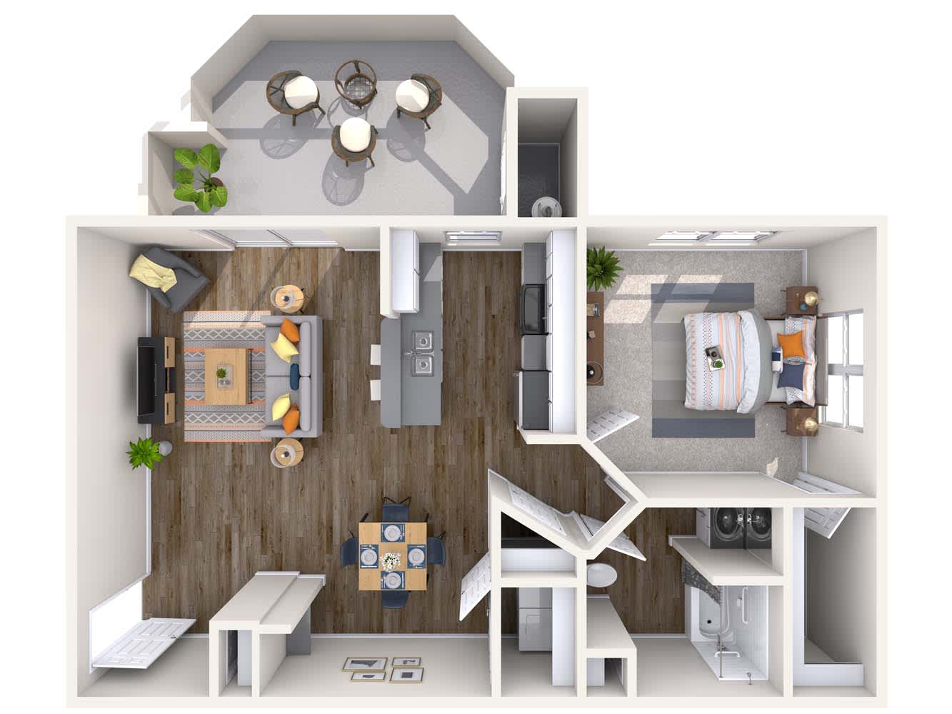 A2 floor plan