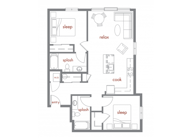 B2 floor plan