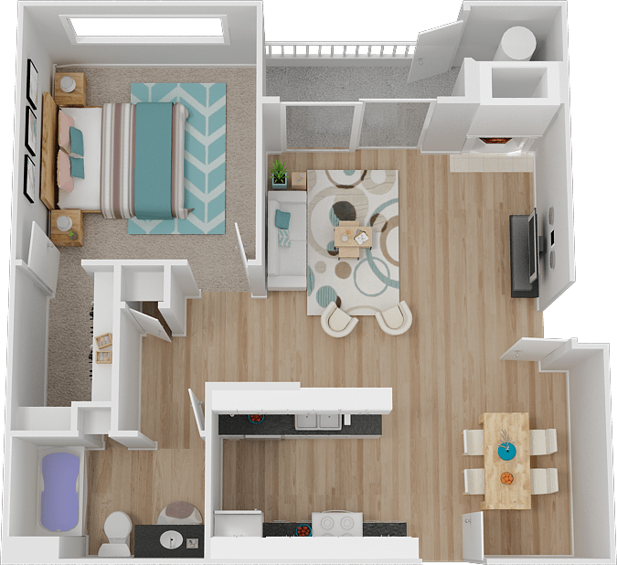 A1.1 Affordable floor plan