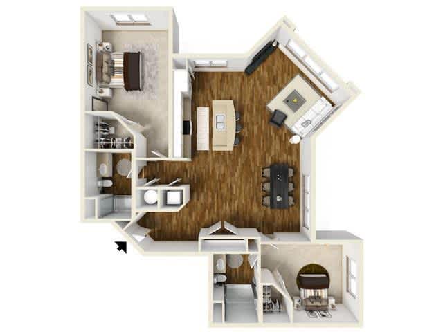 The Caswell floor plan