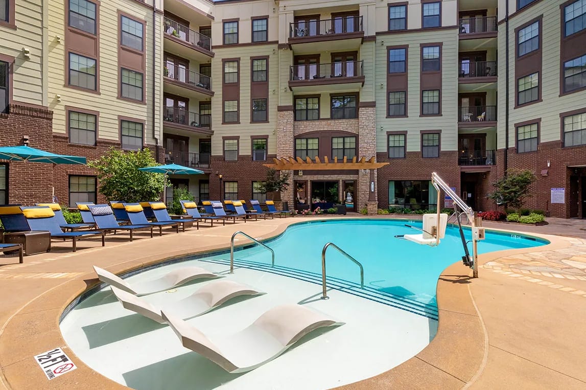 Pool at 1010 Dilworth Apartments (3 of 3)