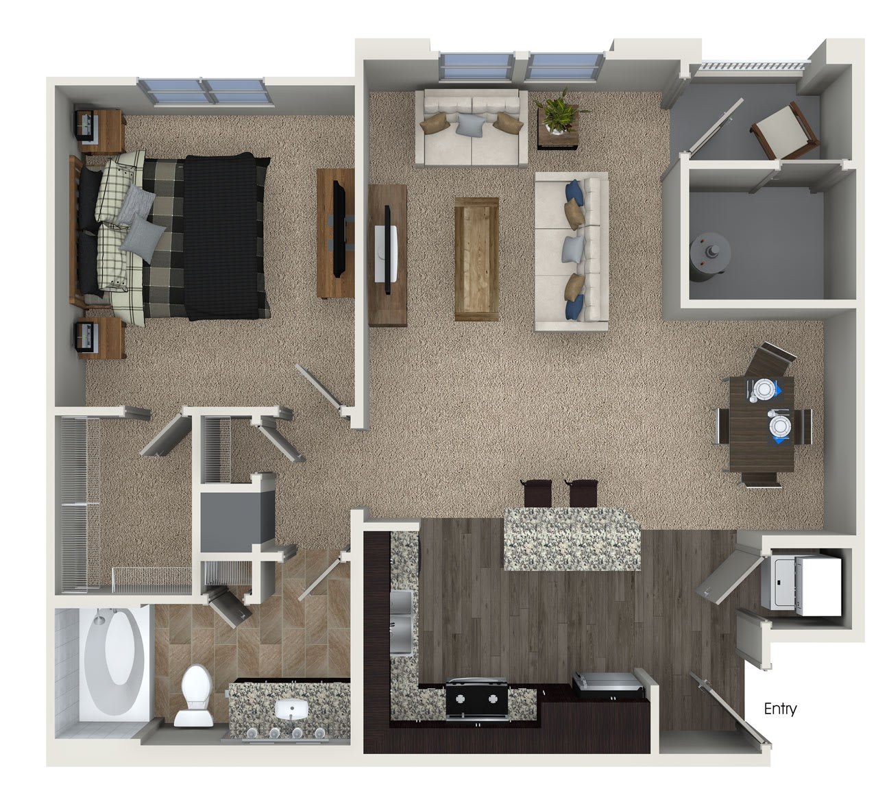 A1 floor plan
